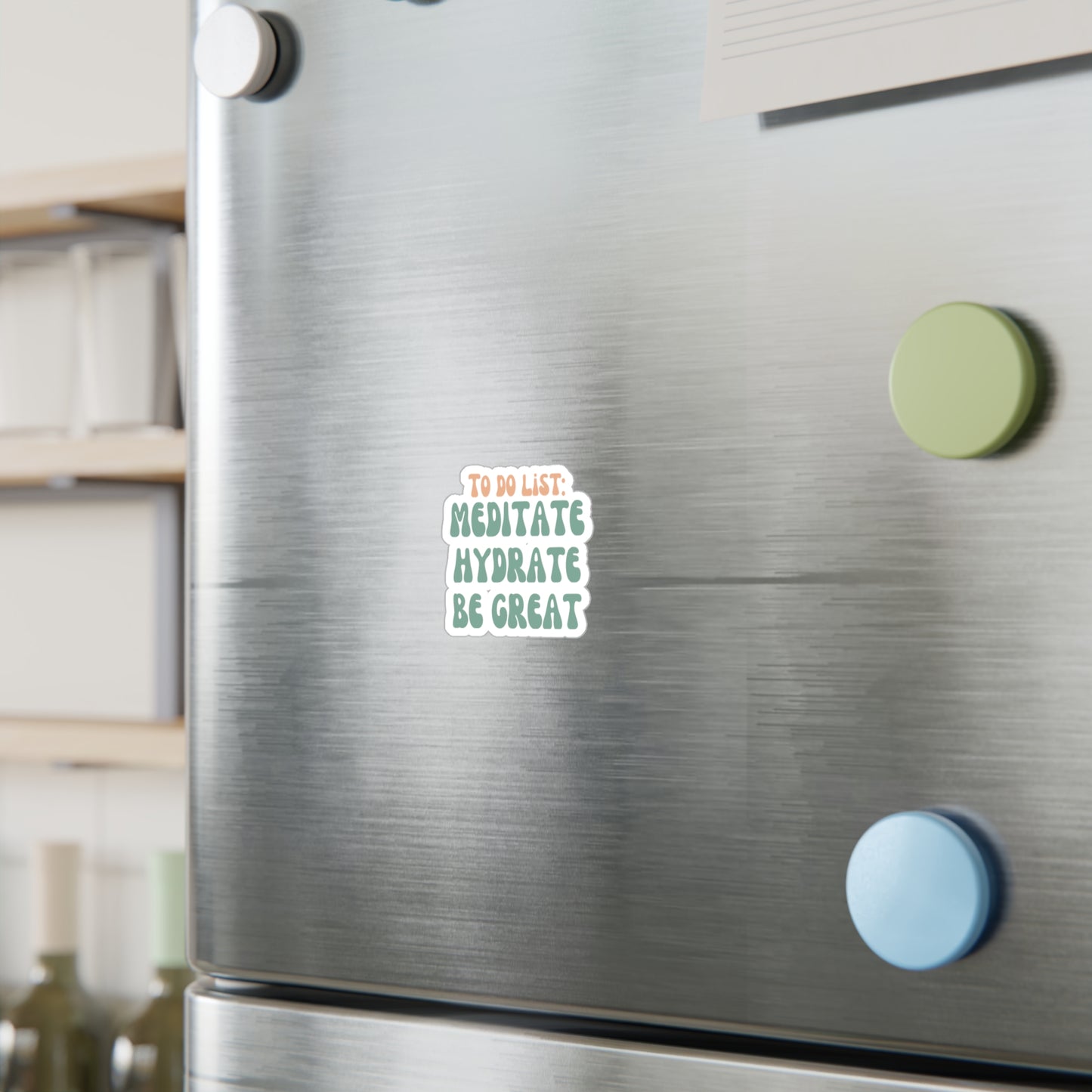 Mental Health Checklist Sticker