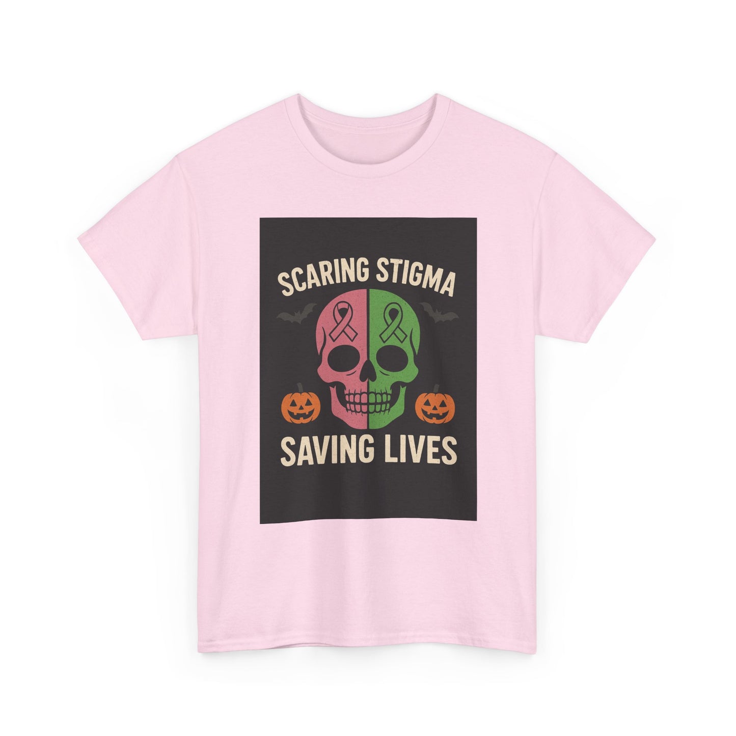 October T-Shirt - Breast Cancer, Halloween, and Mental Health Awareness